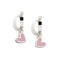 Agatha Ruiz de la Prada Aros Corazón Rosa