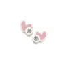 Agatha Ruiz de la Prada Pendientes Corazón Rosa