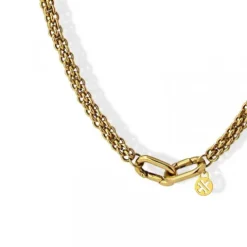 Anartxy Collar Rolo Dorado