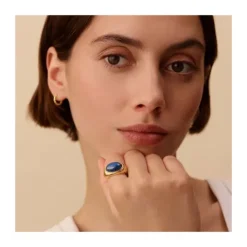 Anillo ancho Petra Lapis - Dorado - 2280261-226