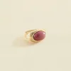 Anillo ancho Petra Rodorita / Dorado -  2280261-320