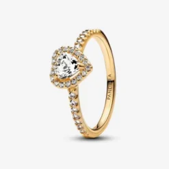 Anillo Corazón en Relieve - 168421C01