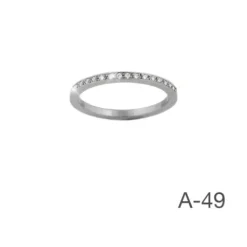ANILLO DIAMANTES MEDIA ALIANZA