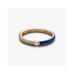 Anillo Dual y Azul Pave Pandora Me - 162528C01