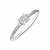 Anillo Itemporality Oro Blanco Diamantes 0.072cts