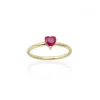 Anillo Oro y Rubi MARINA GARCIA