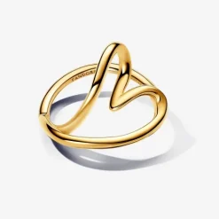 Anillo Pandora Corazón Forma Orgánica - 163288C00