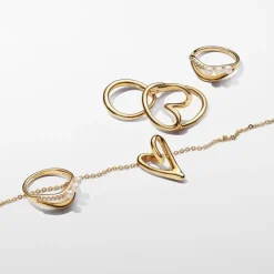 Anillo Pandora Corazón Forma Orgánica - 163288C00