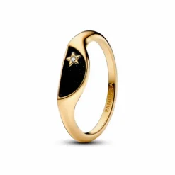 Anillo Pandora ME Mitad Sello Esmaltado - 163325C01