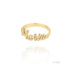 Anillo Personalizado Dorado