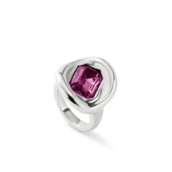 Anillo Ser Valiente Plata Uno de 50 - ANI0826RSAMTL