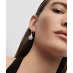 Aros Agata azul Riviera
