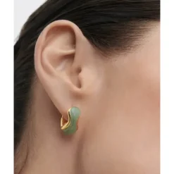 Aros Aventurina verde Musa PDPAOLA