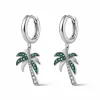 Aros Plata Palmera