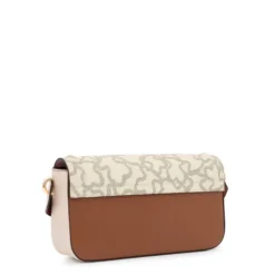 Bandolera mediana beige Kaos Icon
