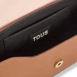 Bandolera mediana beige Kaos Icon