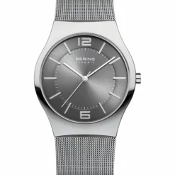 Bering Reloj Esfera Gris Contemporáneo