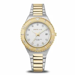 Bering Time Classic | plata/oro pulido/cepillado |