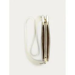Bolso cruzado Landyn mediano de piel