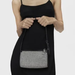 Bolso de hombro plata Party