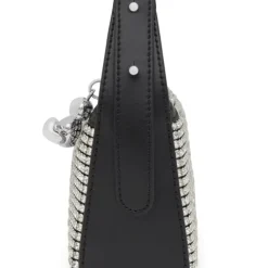 Bolso de hombro plata Party