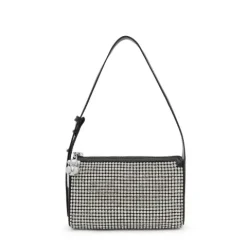 Bolso de hombro plata Party