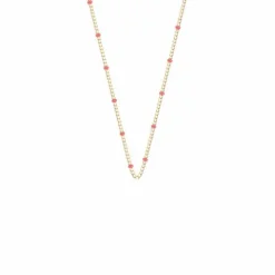Cadena con bolas de colores