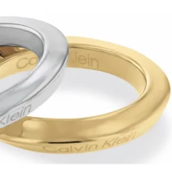 Calvin Klein Anillo Twisted Double