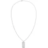 Calvin Klein Collar Acero Chapa Líneas Rectas