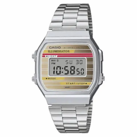 Casio Vintage Esfera Línea Roja