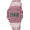 Casio Vintage Rosa Transparente