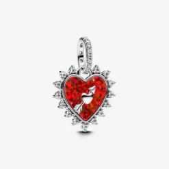 Charm Colgante Flecha Corazón Giratorio Pandora