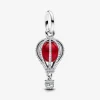 Charm Colgante Globo Aerostático de Cristal de Murano Pandora