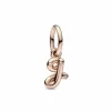 Charm Colgante Letra Minúscual g del Alfabeto