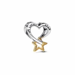 Charm Estrella y Corazón de la Suerte