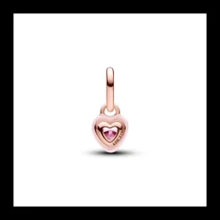 Charm Mini Colgante Pandora ME Corazón Chakra Rosa