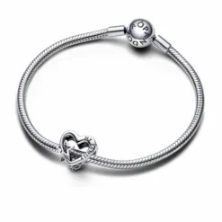 Charm Pandora Corazón Filigrana Familia & Estrella