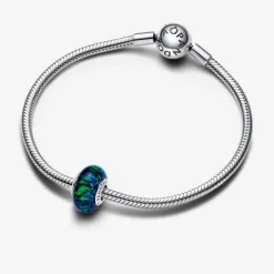 Charm Pandora Moments Verde Opalescente