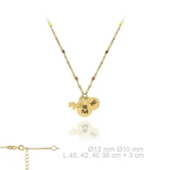 Colgante Pesonalizado Mini chapas
