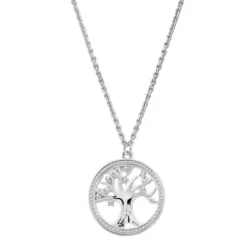 COLLAR ARBOL VIDA LOTUS SILVER LP3708-1/1 PLATA, MUJER