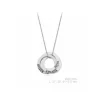 Collar Aros Ruso Plata