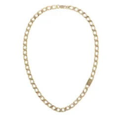 Collar de eslabones dorado