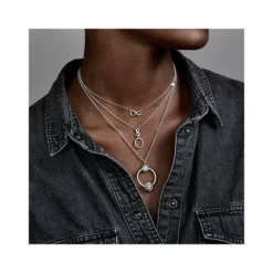Collar de plata de ley