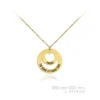 Collar Doble Aro Dorado