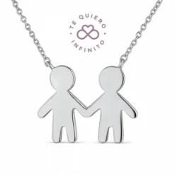 Collar Dos Niños Personalizado