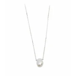 Collar en Perla Natural Salvatore Plata