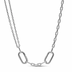 Collar Eslabones Doble Link Pandora Me