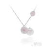 Collar Mamá Esmalte Rosa