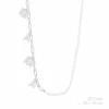 Collar Mamá Miniperlas  Plata