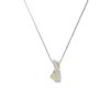 Collar plata bicolor Lotus Silver